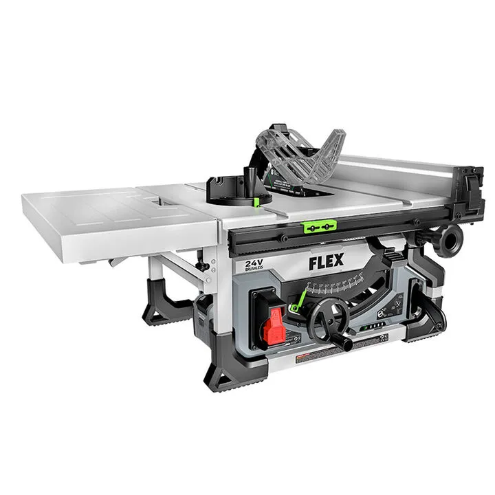 FLEX 24V Cordless 8-1/4 Inch Table Saw (Bare Tool) - Professional Power System
