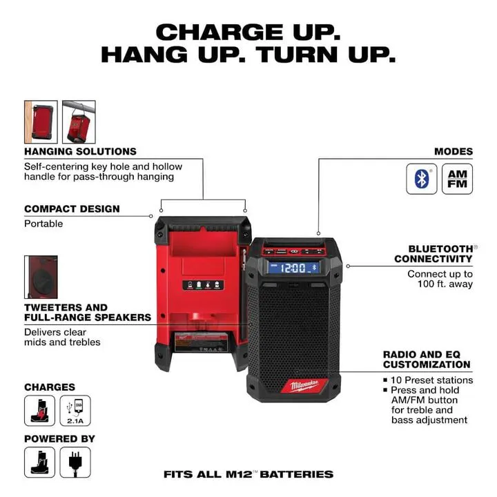 Milwaukee M12 Compact Inflator Kit & M12 Radio + Charger Bundle: Professional Performance Guide 8