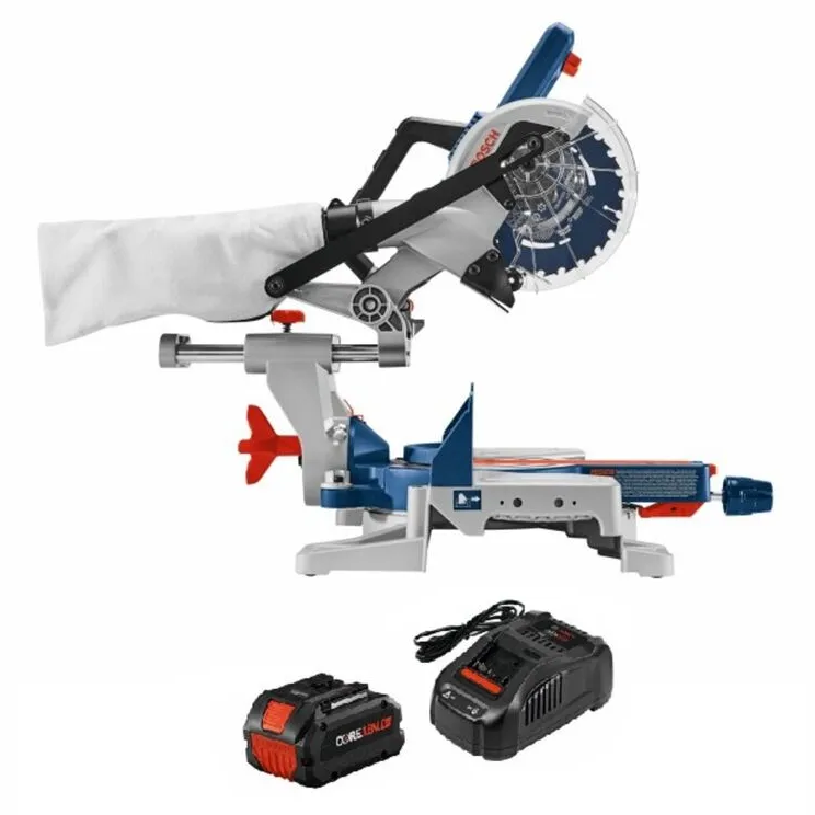 Bosch 18V 7-1/4 Inch Slide Miter Saw Kit - Professionally Reconditioned