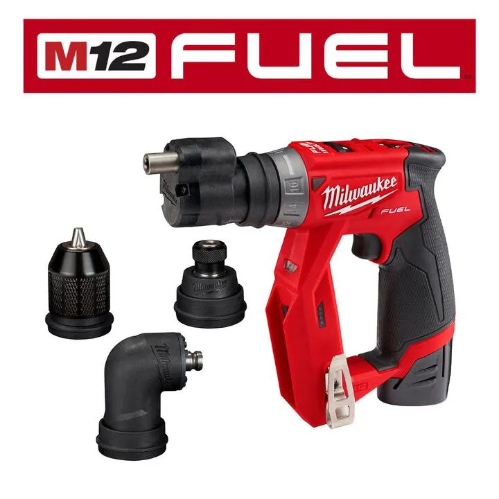 Milwaukee M12 FUEL Installation Drill/Driver Kit - Professional Grade Precision 4
