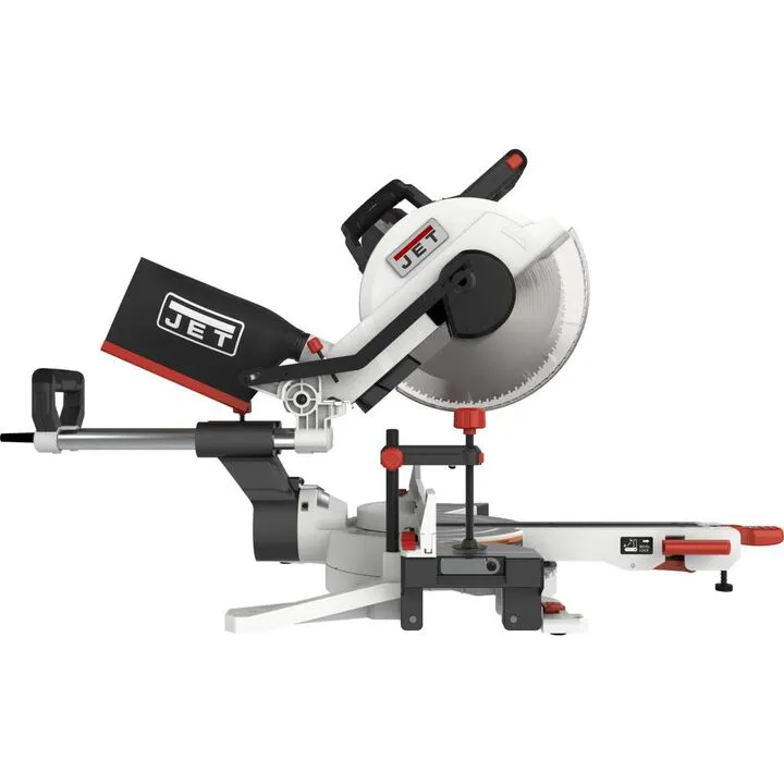 JET 12in Sliding Dual Bevel Compound Miter Saw - Precision Engineered for Professionals 1