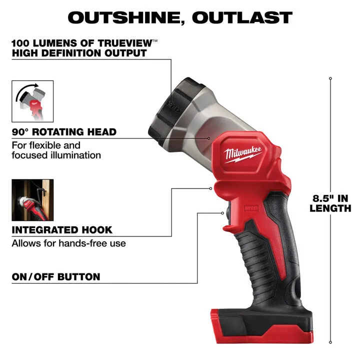 Milwaukee M18 4-Piece Professional Cordless Combo Kit - Enhanced Performance Edition 9