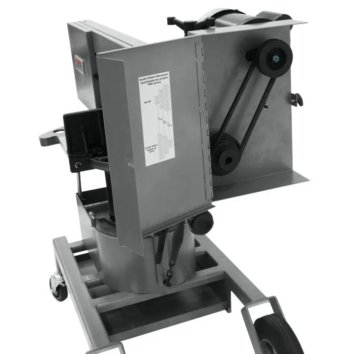 JET 8-Inch Horizontal/Vertical Metal Cutting Band Saw - Portable Industrial Precision 1
