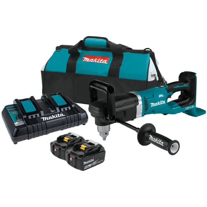 Makita 18V X2 (36V) LXT 1/2in Right Angle Drill Kit - High-Torque Performance