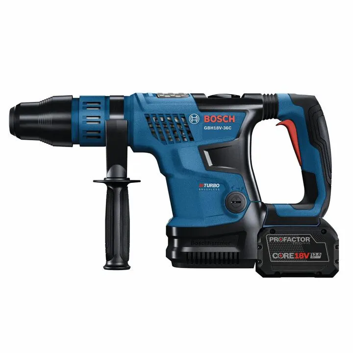 Bosch 18V PROFACTOR Hitman SDS Max 1 9/16in Rotary Hammer Kit - High-Performance Concrete Drilling Solution 5