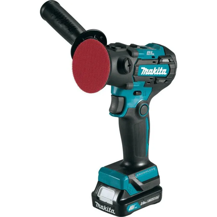 Makita 12V max CXT 3-inch Polisher & 2-inch Sander Brushless Kit 1