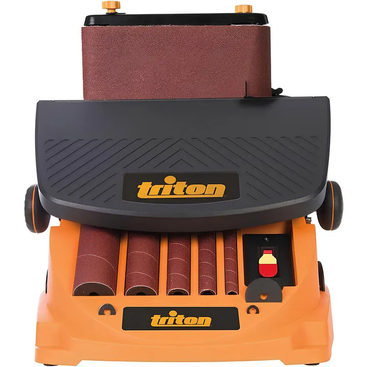 Triton Power Tools 3.5A Oscillating Spindle & Belt Sander - Precision Woodworking Performance