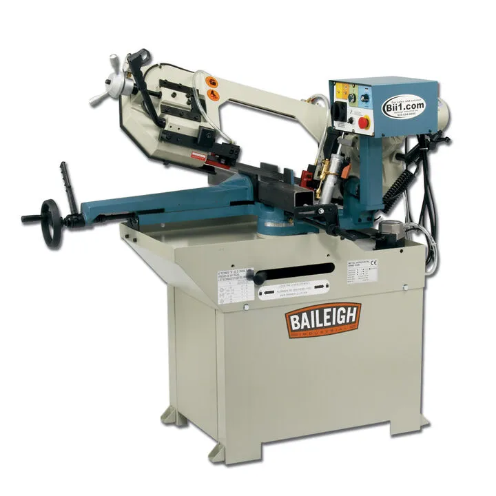 Baileigh BS-250M Horizontal Band Saw - 110V Single Phase Single Mitering