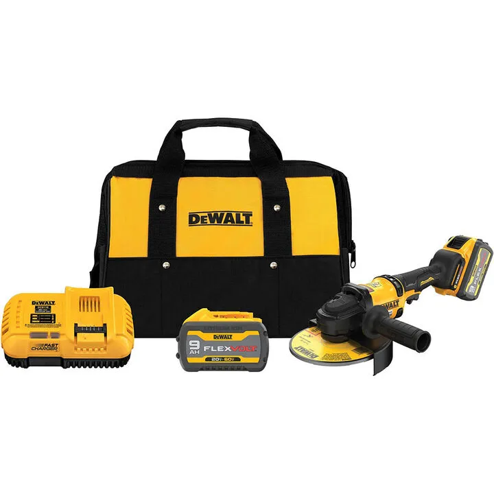 DEWALT 60V MAX 7in Brushless Cordless Grinder Kit with Kickback Brake