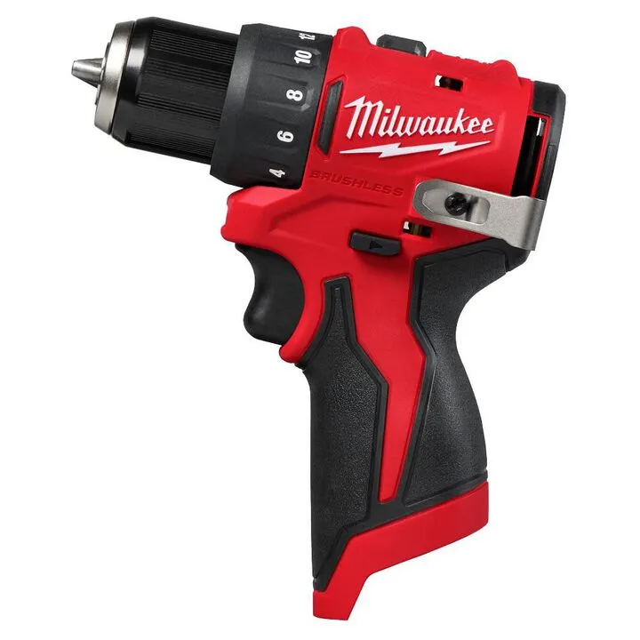 Milwaukee M12 Subcompact Brushless 3/8 Inch Drill/Driver (Bare Tool) 1