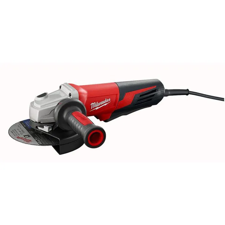Milwaukee 13 Amp 6 in. Small Angle Grinder (Paddle No-Lock) 1