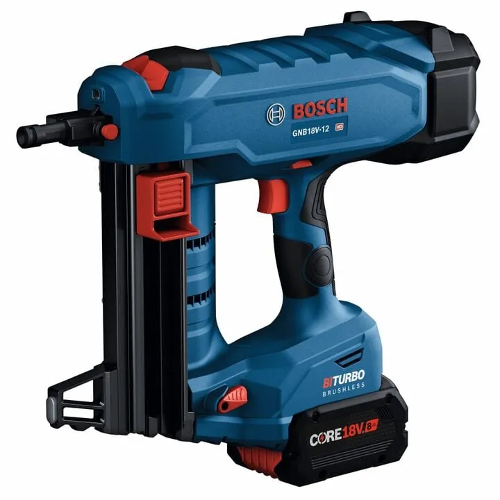 Bosch 18V Cordless Concrete Nailer Kit (Reconditioned) - Professional Grade Power 3