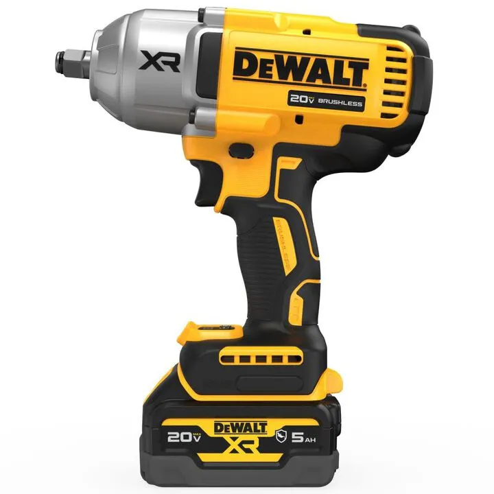 DEWALT 20V MAX XR 1/2in High Torque Impact Wrench with Hog Ring Anvil Kit 1