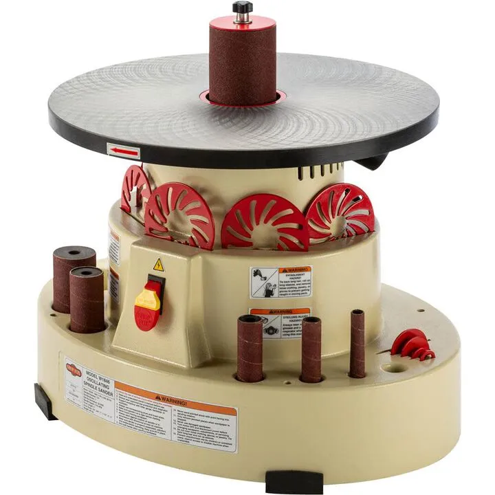 Shop Fox 1/4HP Benchtop Oscillating Spindle Sander - Precision Contour Sanding Solution