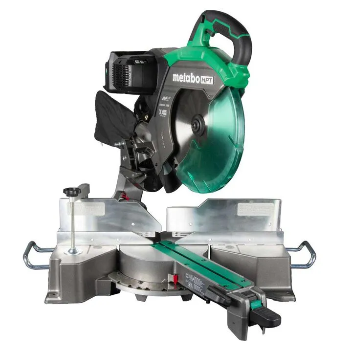 Metabo HPT 36V MultiVolt 12-Inch Dual Bevel Sliding Miter Saw with Torque Boost Technology (Bare Tool)