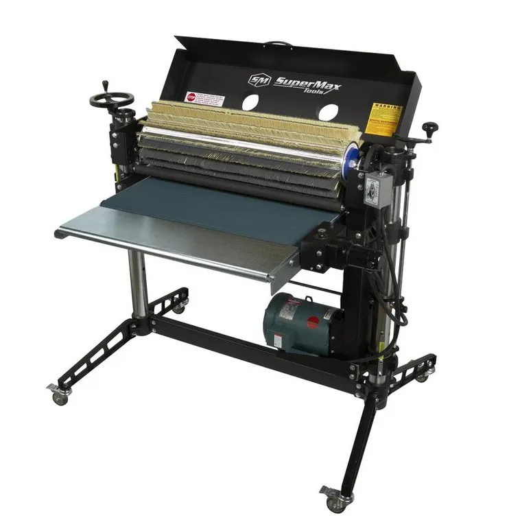 Supermax Tools 49 In. 7.5HP 220V Single Brush Sander - 3 Phase 4