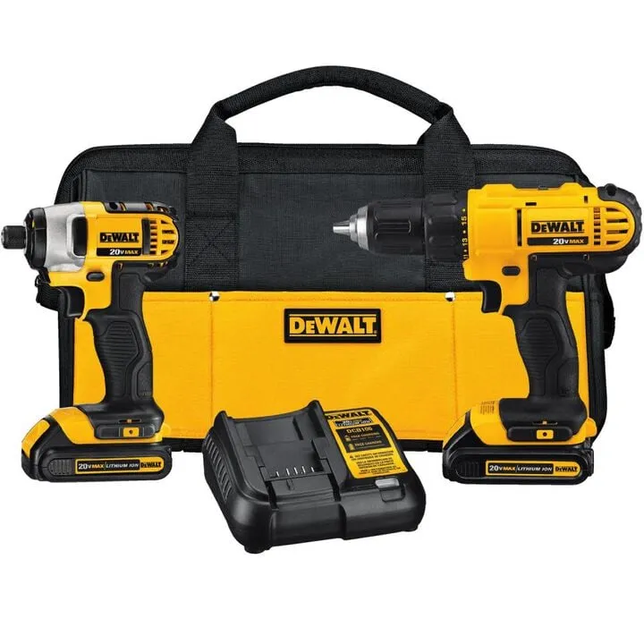 DEWALT 20V MAX Cordless Combo Kit with High-Performance Reciprocating Saw 8