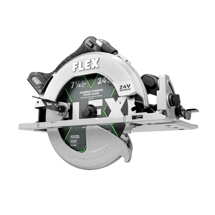 FLEX 24V 7-1/4in Circular Saw (Bare Tool) - High-Performance Cordless Precision 2