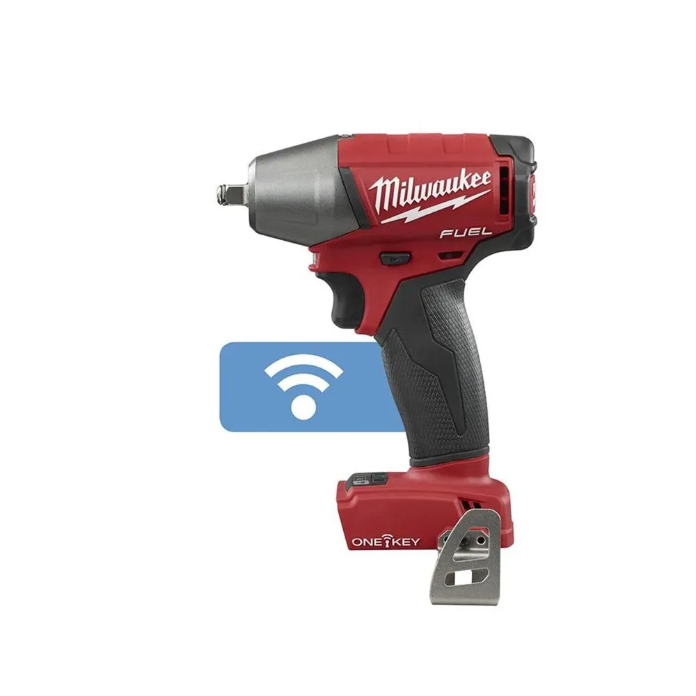 Milwaukee M18 FUEL 3/8 in. Compact Impact Wrench with Friction Ring and ONE-KEY (Bare Tool) 5