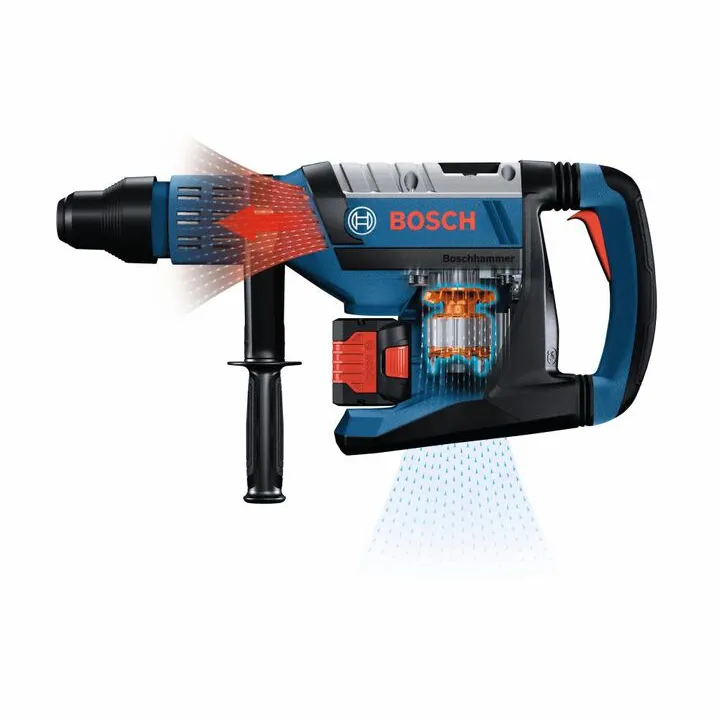 Bosch Hitman SDS Max 1 7/8in Rotary Hammer Kit - Professional Grade Performance 2