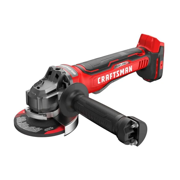 CRAFTSMAN V20 Brushless RP 4-1/2 Inch Angle Grinder (Bare Tool) 1