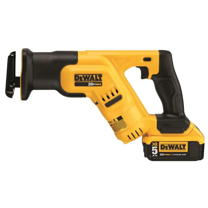 DEWALT 20V MAX Compact Reciprocating Saw Kit with 5.0Ah Battery 5