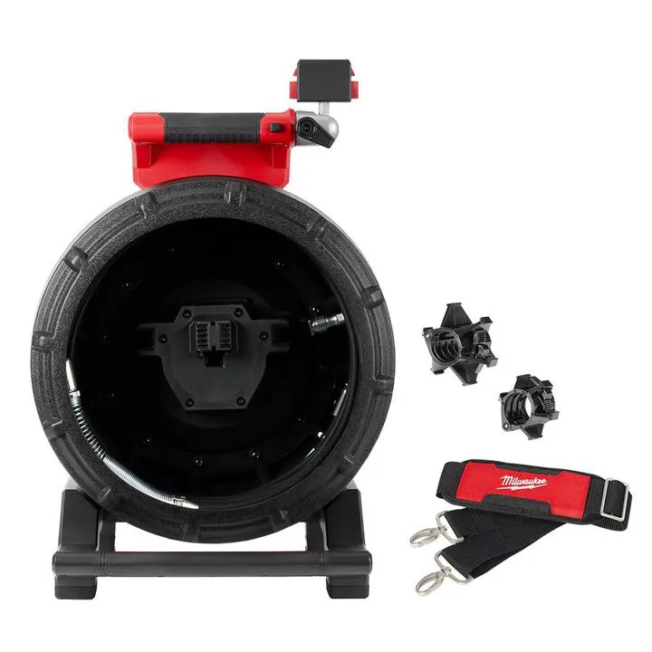 Milwaukee 100 Ft. Flexible Modular Pipeline Inspection Reel - Professional Grade Diagnostic Solution