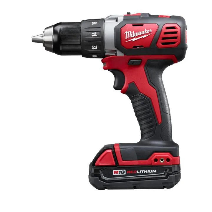 Milwaukee M18 Compact 1/2 In. Drill Driver Kit - High-Performance Cordless Versatility 3