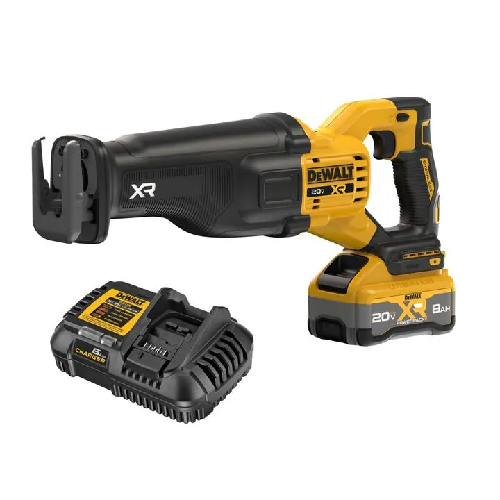 DEWALT 20V MAX XR Reciprocating Saw Kit with XR POWERPACK - Professional Demolition Power