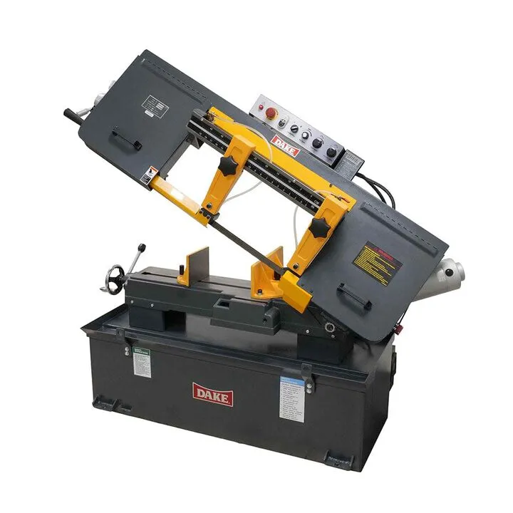 Dake SE1018 220V 2HP Dual Mitering Horizontal Bandsaw 1