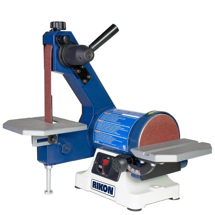 RIKON 1 Inch x 30 Inch Belt / 5 Inch Disc Sander - Precision Benchtop Combo 2
