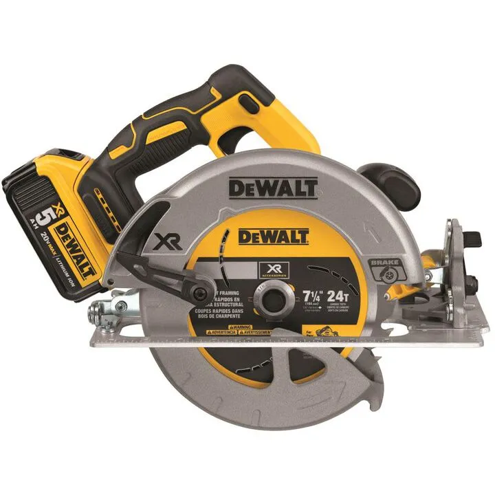 DEWALT DCS570P1 20V MAX 7-1/4 Cordless Circular Saw Kit - Professional Grade Performance 1