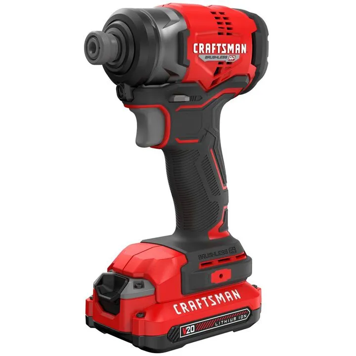 CRAFTSMAN V20 BRUSHLESS RP 2-Tool Combo Kit with 2 Batteries - High-Performance Cordless Set 2