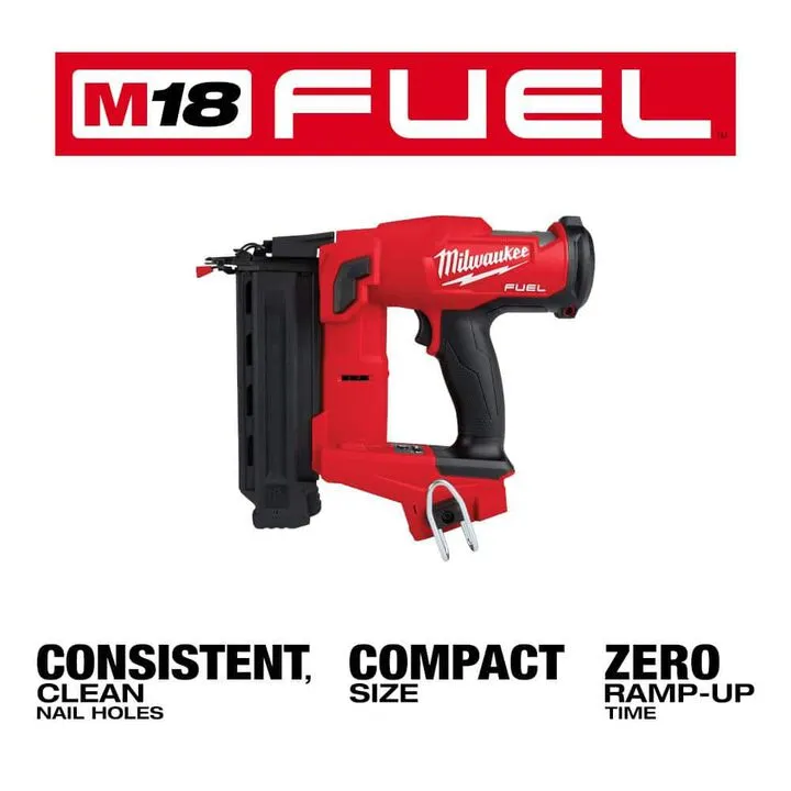 Milwaukee M18 FUEL 18-Gauge Brad Nailer and REDLITHIUM CP2.0 Battery Bundle 3