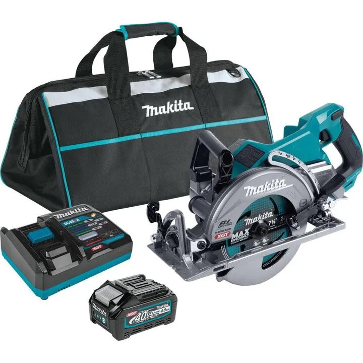 Makita 40V max XGT 7-1/4 inch Rear Handle Circular Saw Kit