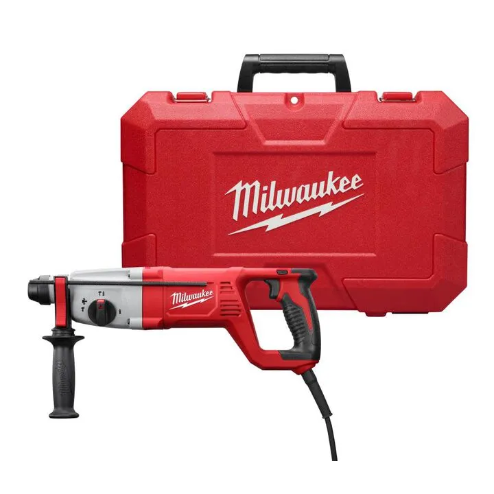 Milwaukee 1-Inch D-Handle SDS Plus Rotary Hammer Kit - High-Performance Concrete Solution 2