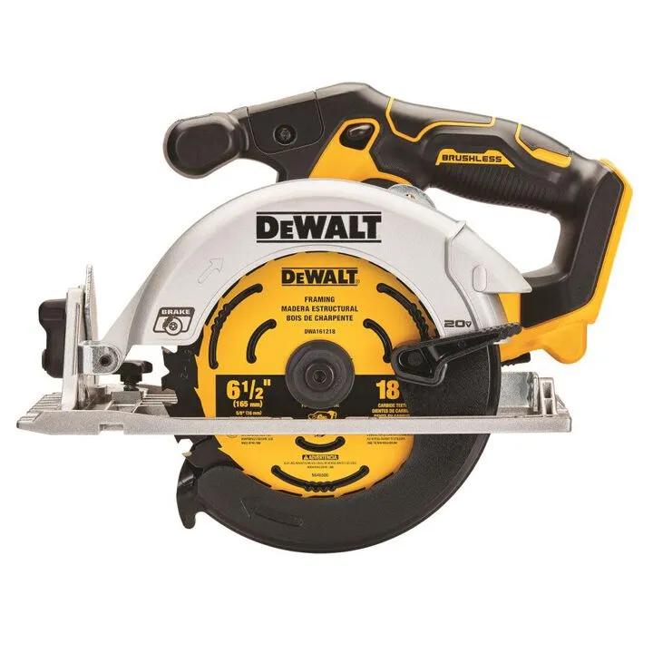 DEWALT 20V MAX Cordless 1/2in Drill/Driver & 6-1/2in Circular Saw Professional Combo Kit 1