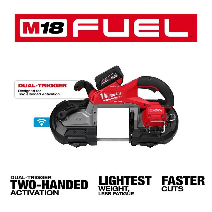 Milwaukee M18 FUEL Dual Trigger Deep Cut Band Saw Kit - Professional Performance Series 3