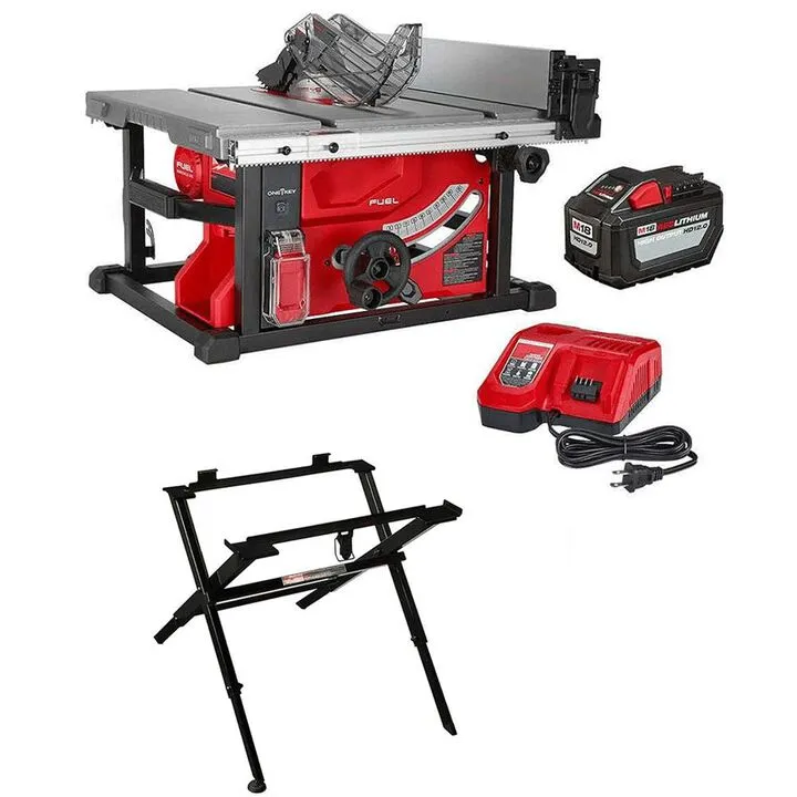 Milwaukee M18 FUEL Table Saw Kit with One-Key and Integrated Folding Stand Bundle