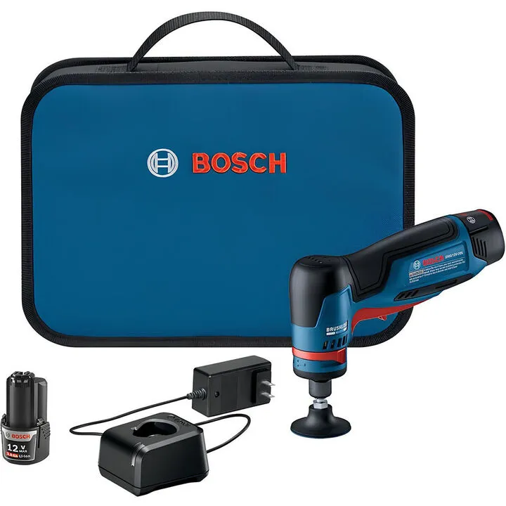 Bosch 12V 1/4 Inch Right Angle Grinder Kit (Certified Reconditioned)