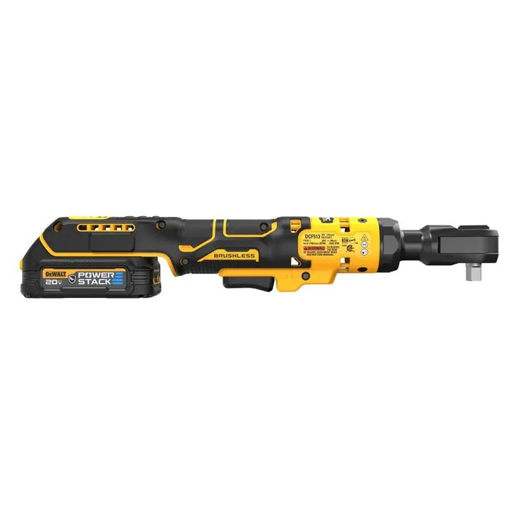 DEWALT 20V MAX 3/8-inch Cordless Ratchet Kit with POWERSTACK Battery Technology 4