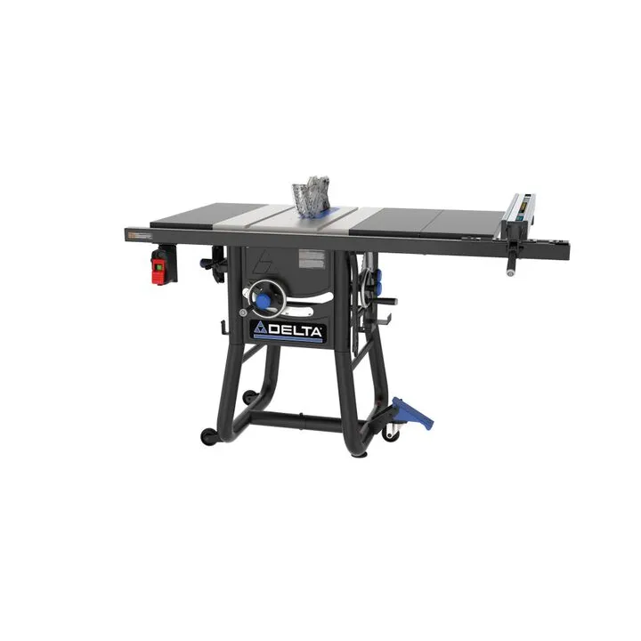 Delta 10in Table Saw with 30-Inch Rip Capacity and Precision Extension Wings 1