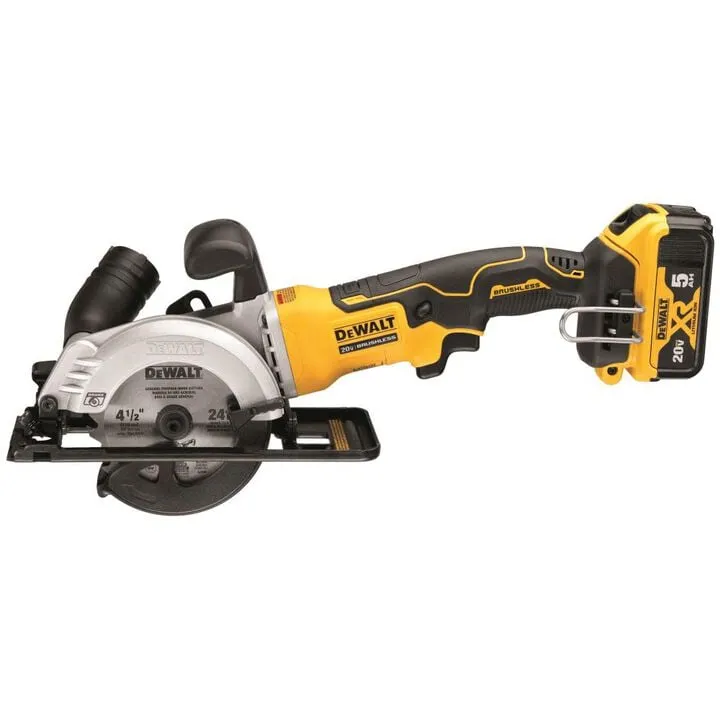 DEWALT ATOMIC 20V MAX Brushless 4-1/2 in. Cordless Circular Saw Kit 1