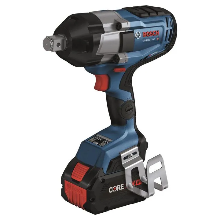 Bosch PROFACTOR 18V Connected 3/4in Impact Wrench Kit with Friction Ring & Thru-Hole 3