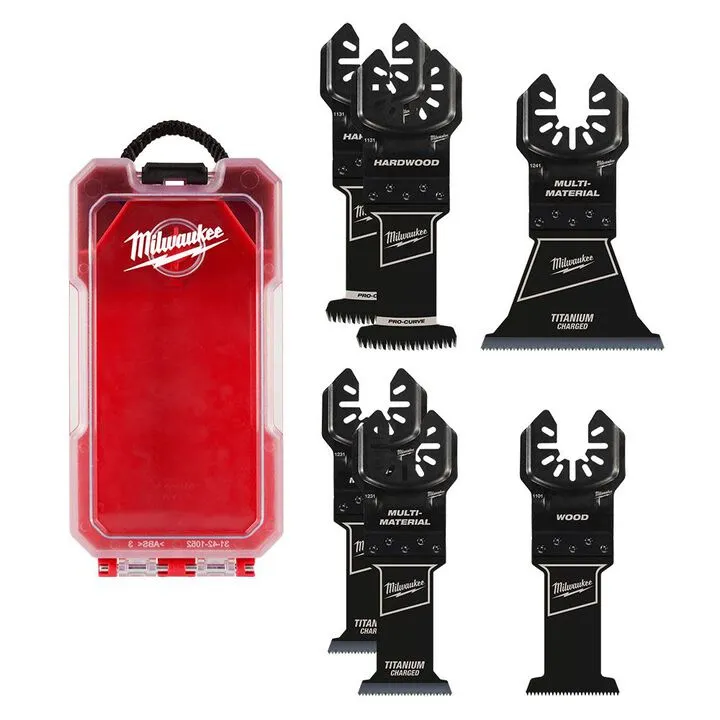 Milwaukee M18 Cordless Multi-Tool Kit & Professional OPEN-LOK 6-Piece Blade Bundle 1