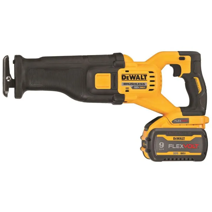 DEWALT FLEXVOLT 60V MAX Reciprocating Saw Kit - Professional Grade Demolition Power 1