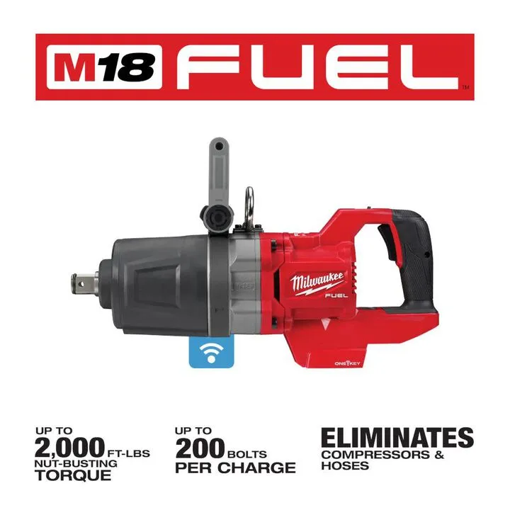 Milwaukee M18 FUEL 1-Inch D-Handle Impact Wrench with ONE-KEY (Reconditioned - Bare Tool) 1