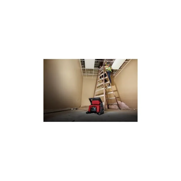 Milwaukee M12 FUEL 1/4 Inch Ratchet & M18 ROVER Dual Power Flood Light Bundle (Bare Tool) 17