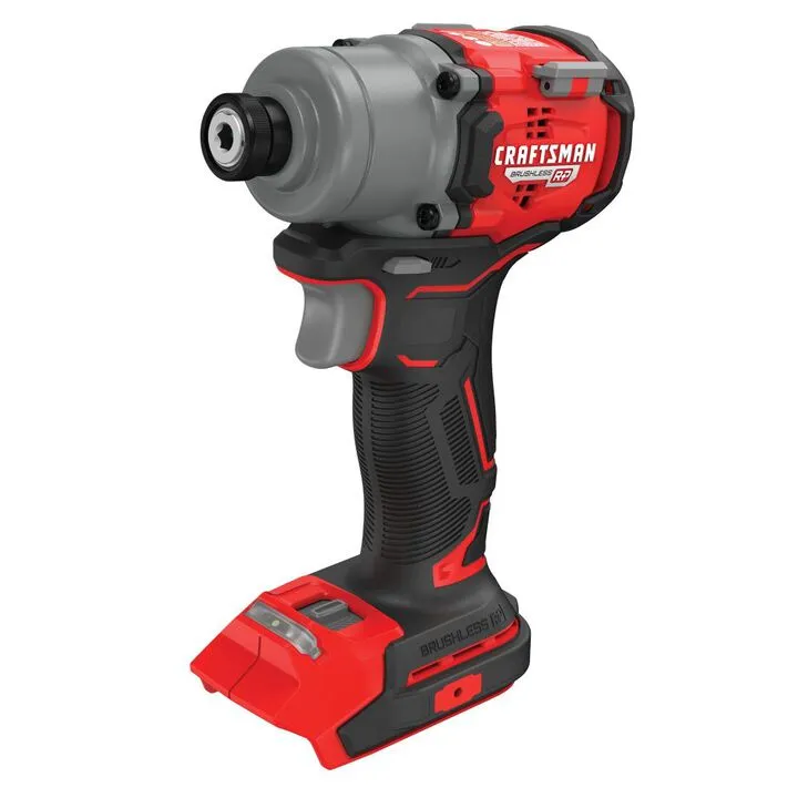 CRAFTSMAN V20 BRUSHLESS RP Cordless 1/4-Inch Impact Driver (Bare Tool) 1