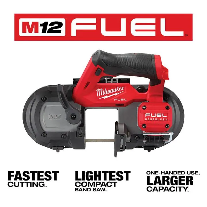 Milwaukee M12 FUEL Compact Band Saw (Bare Tool) - Precision Metal Cutting Solution 2